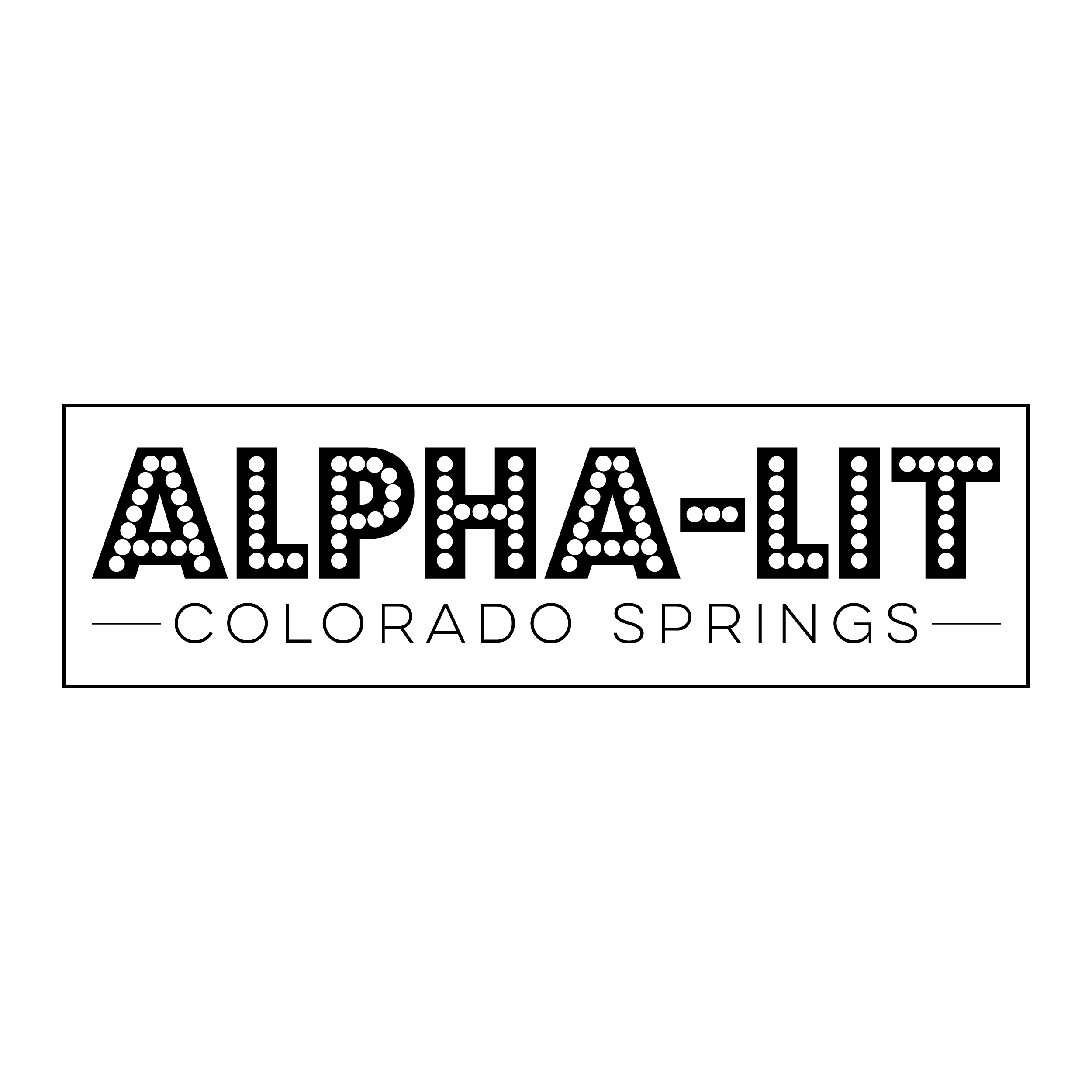 Alpha-Lit Marquee Letters